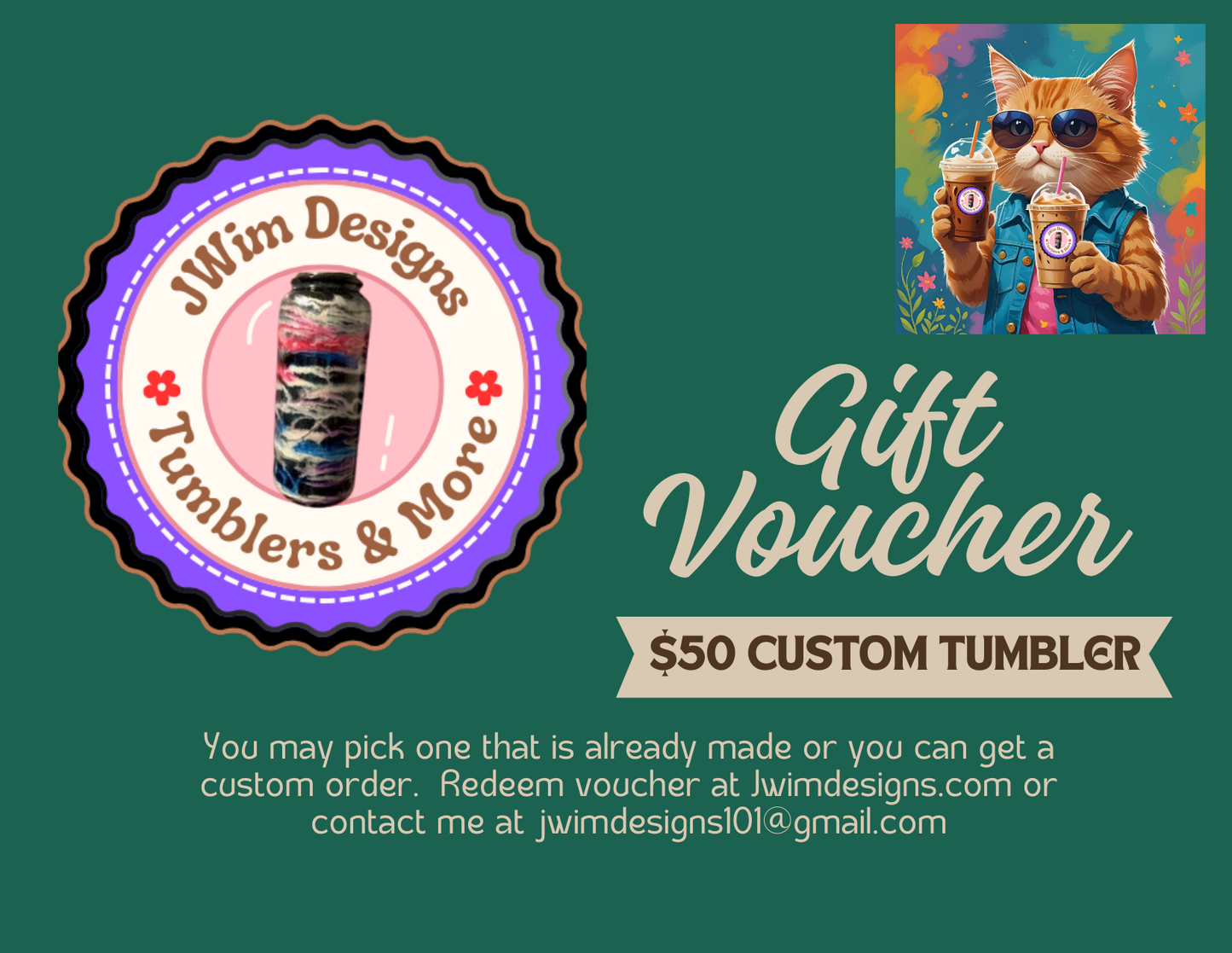 JWim Designs LLC Gift Cards
