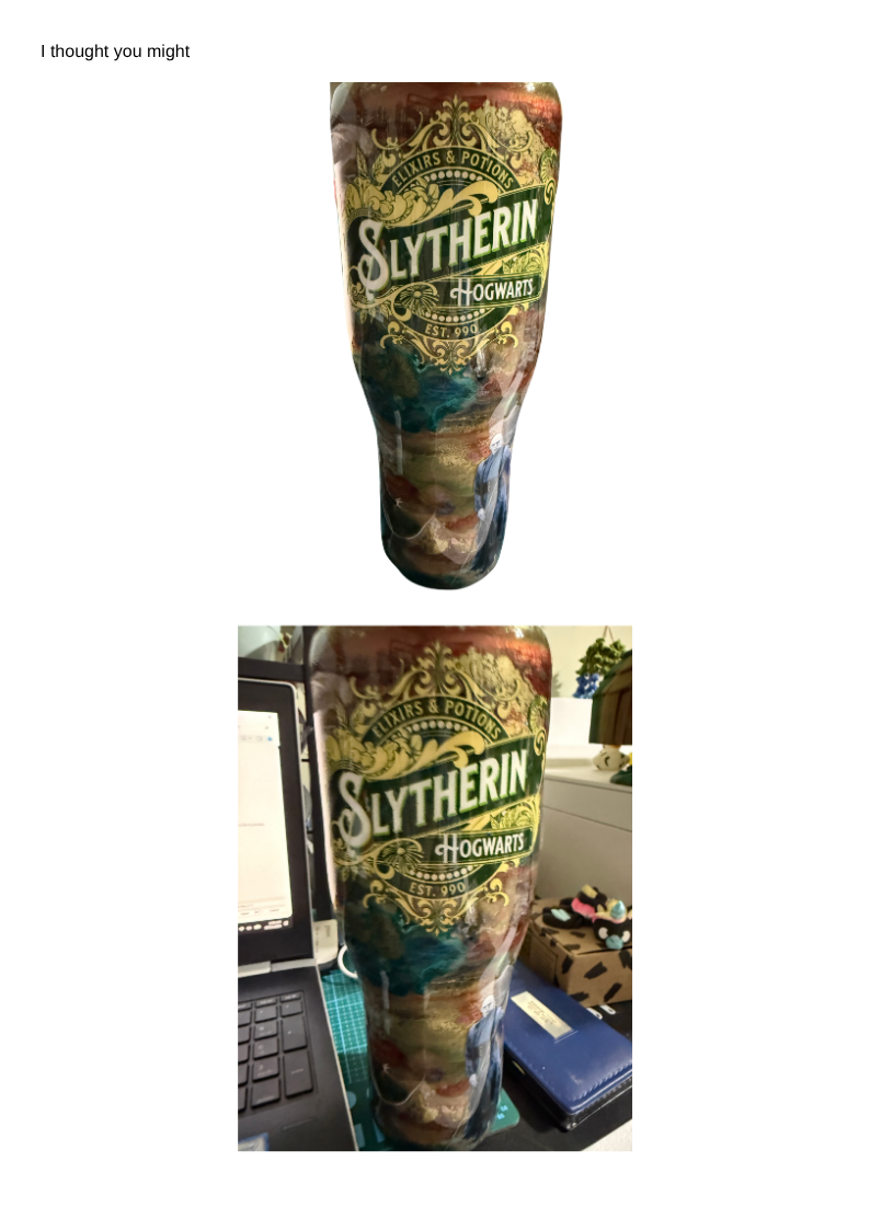 40 oz Tumbler with lid and straw CUSTOM-JoJo